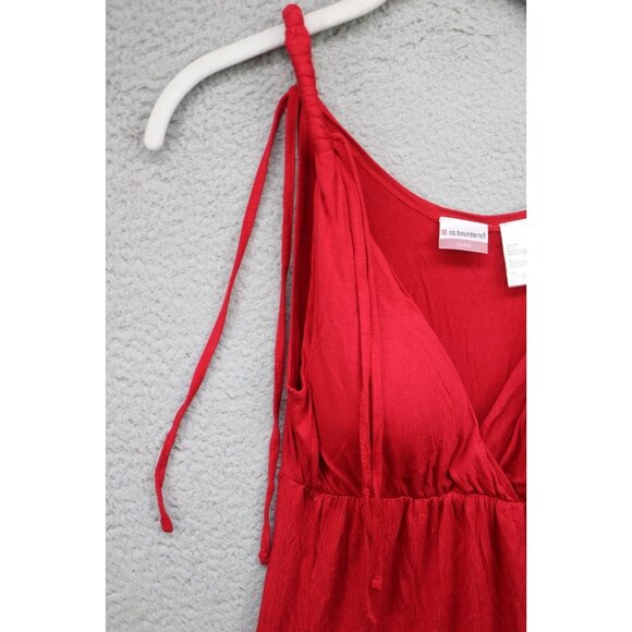 Vintage No Boundaries Babydoll Asymmetrical Hem Dress-Medium Jrs.-Built in Bra - Picture 6 of 11